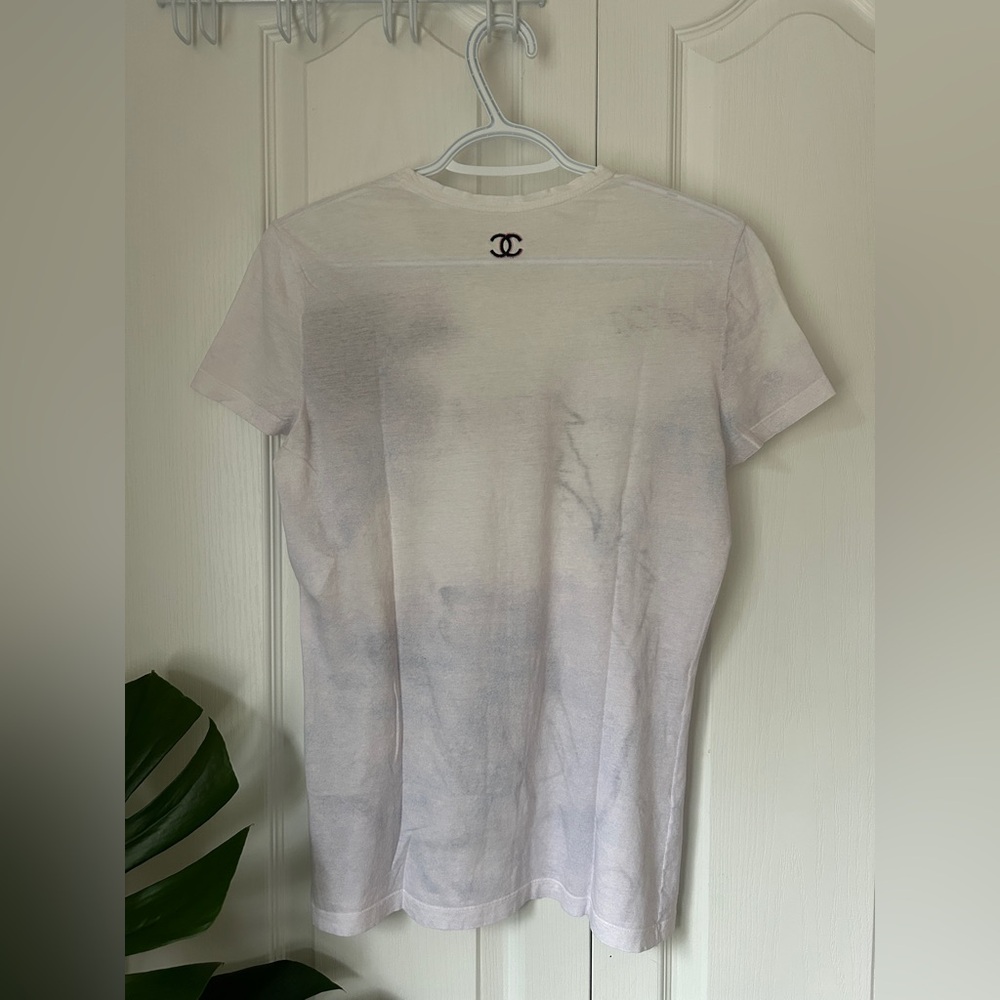 Chanel 2010 AOP Coco Vintage T Shirt - Picture 8 of 14